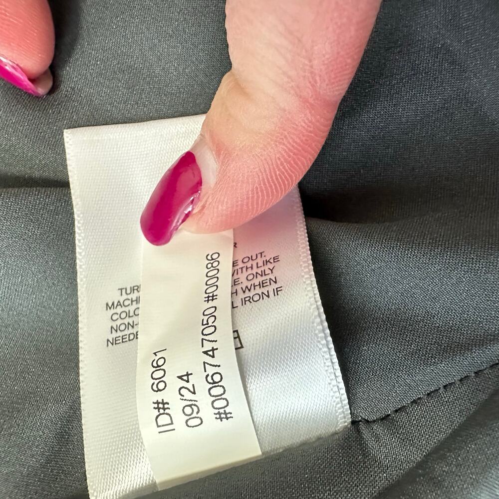 Express Editor Chic Fitted One-Button Blazer Heat… - image 8